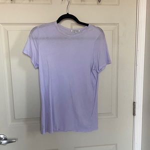 Cotton Citizen Lavender Lilac Crew Neck Tee med